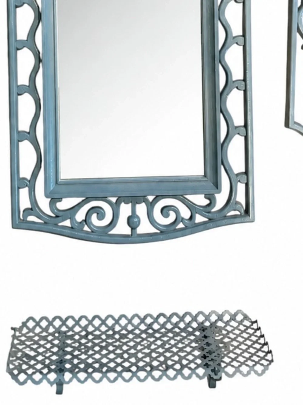 Vintage Homco Shabby Chic Ornate Wall Ensemble Cottagecore